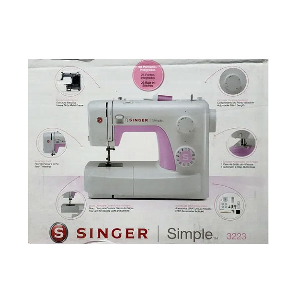 Máquina De Coser Singer Simple 3223 De 23 Puntadas 