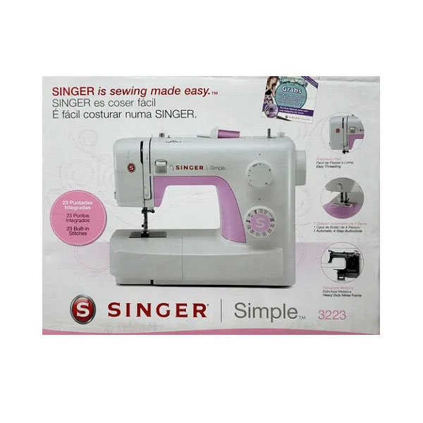 Máquina De Coser Singer Simple 3223 De 23 Puntadas 