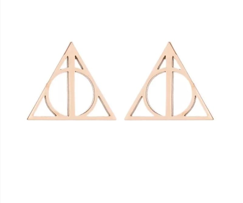 Aretes Harry Potter RELIQUIAS DE LA MUERTE