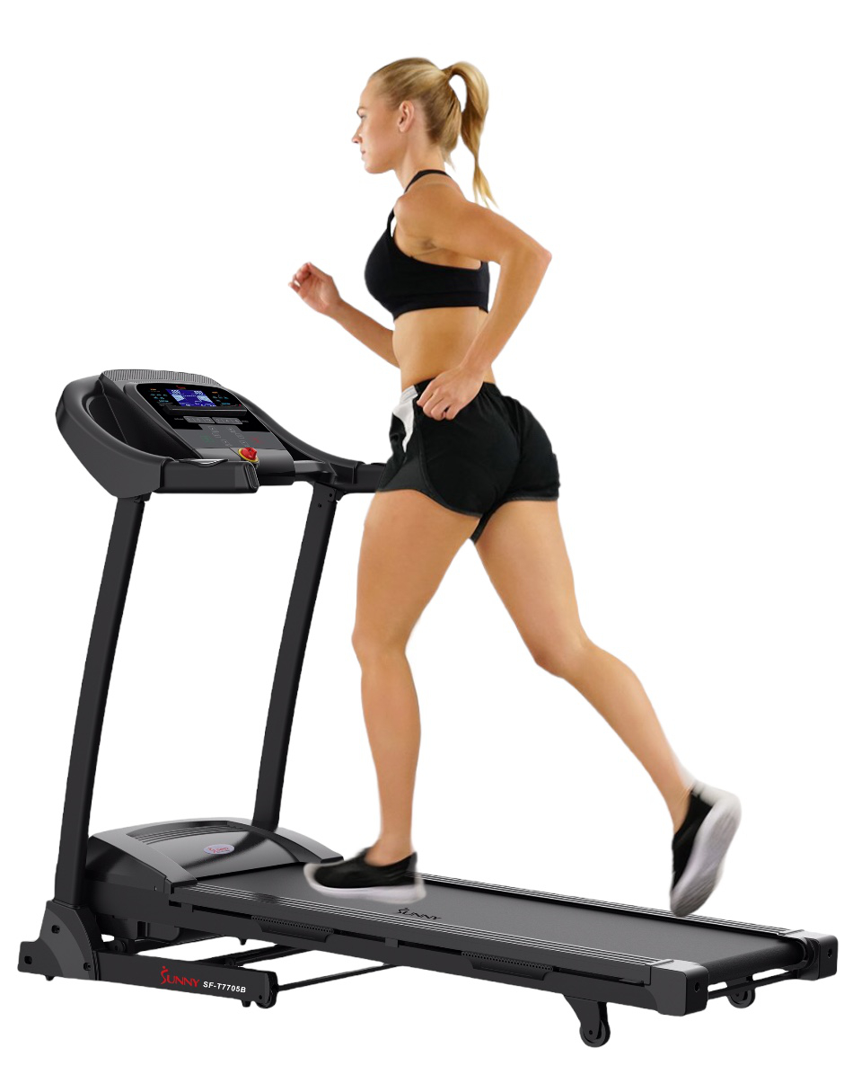 Caminadora con auto inclinación Sunny Health & Fitness Modelo SF-T7705-B