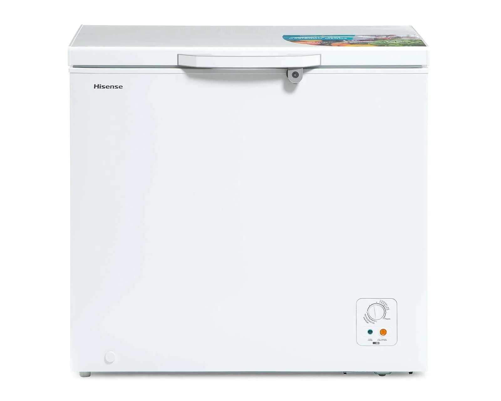 CONGELADOR HORIZONTAL HISENSE FC70D6BWX 7 PIES BLANCO ALBY32**