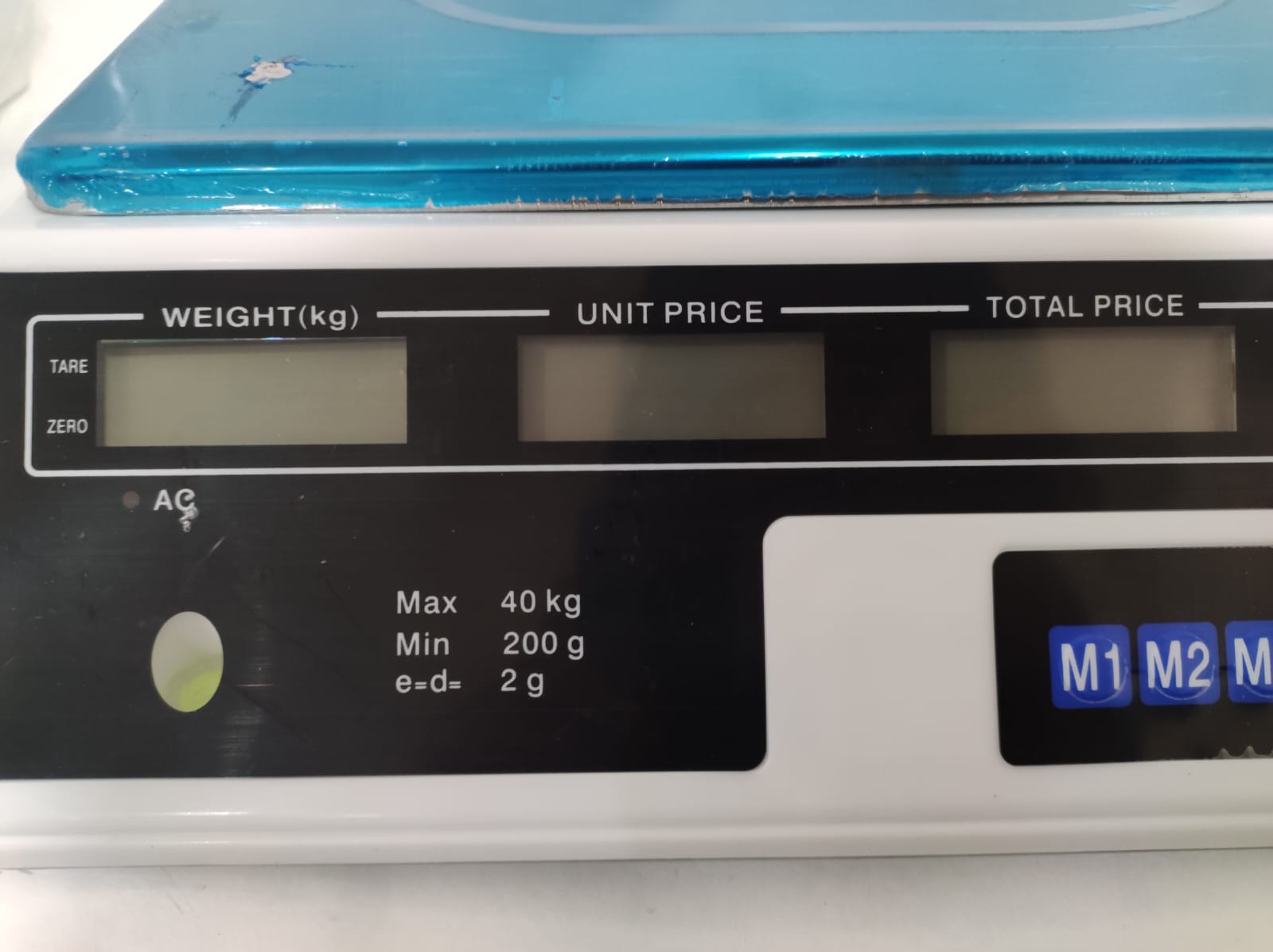 Bascula Digital Generica PL-209 Máximo 32 Kg -Blanca