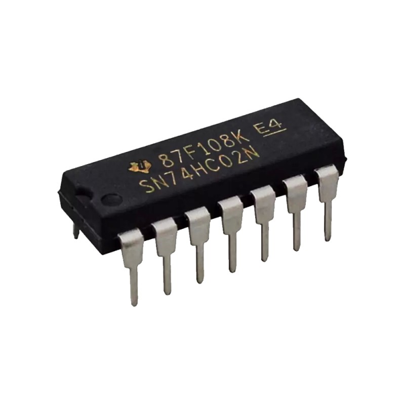 74LS02 7402 Compuerta Lógica NOR Cuadruple de 2 Entradas 5Pzas mv