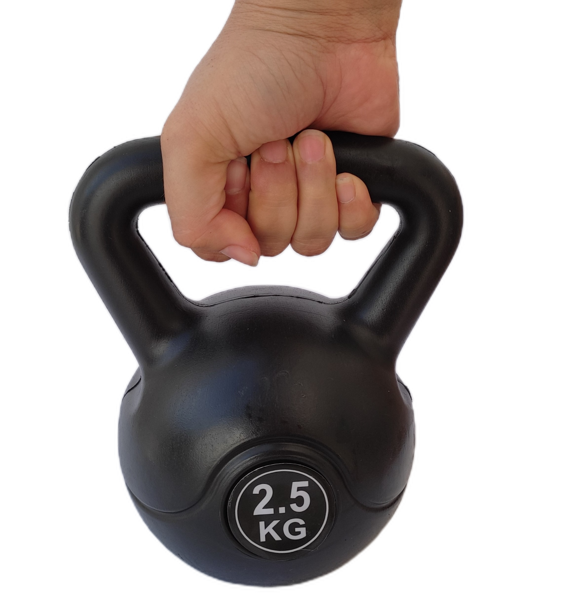 Pesa Rusa Kettlebell 2.5 Kg para Crossfit Gym con Recubierta Suave