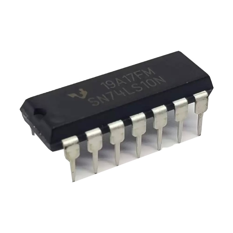 74LS10 7410 Compuerta Lógica NAND Triple de 3 Entradas 10Pzas