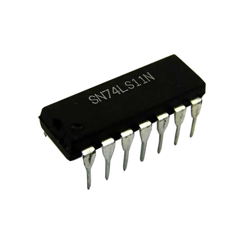 74LS11 7411 Compuerta Lógica AND Triple de 3 Entradas 5Pzas
