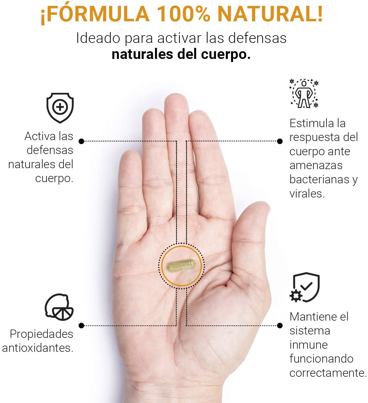 Vitaminas Para El Sistema Inmune 180 Cápsulas B Life