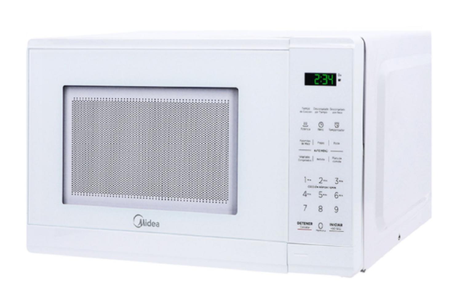 Horno De Microondas Midea Practia Mmdf07s2ww 0.7 Pies.