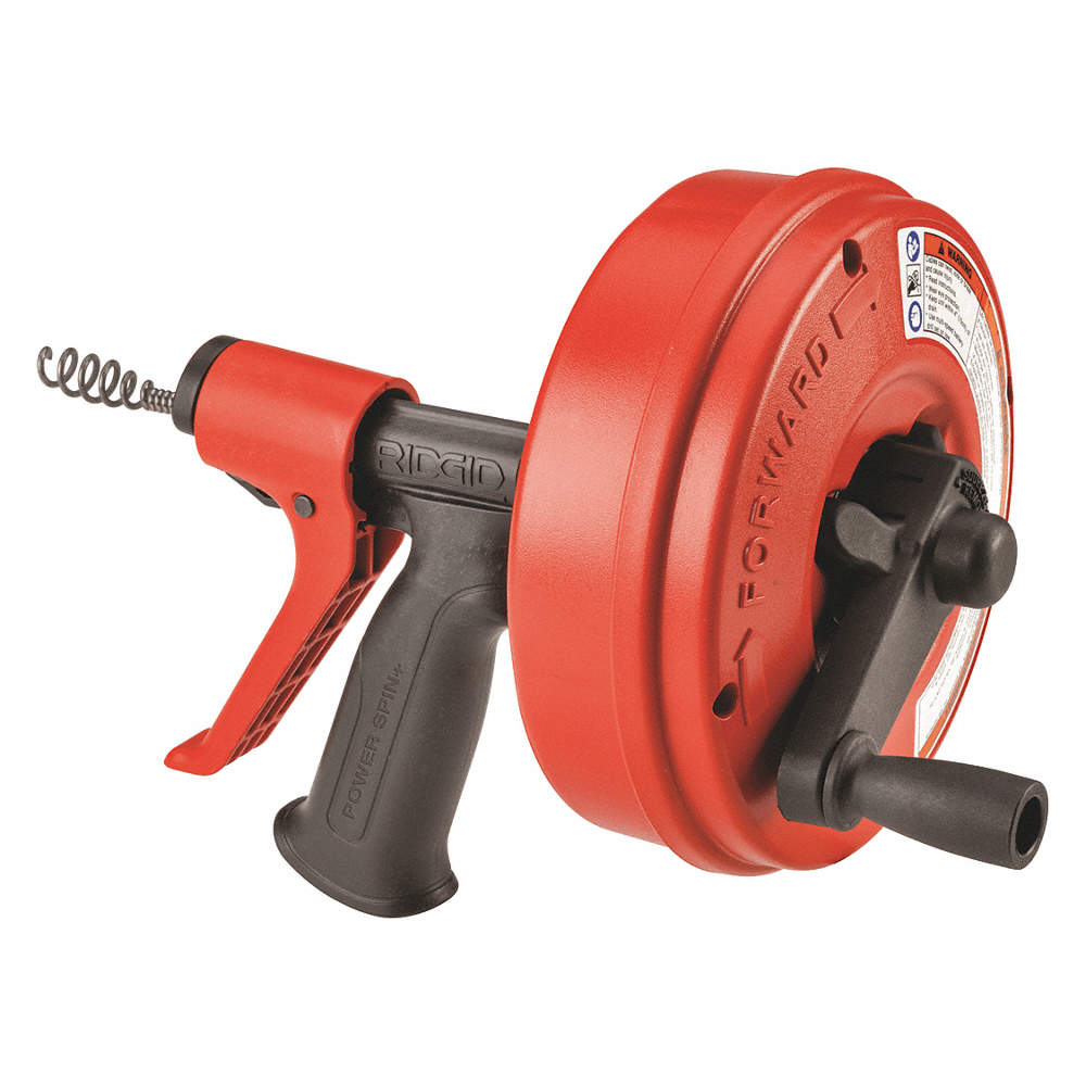 LIMPIADOR DE DESAGUES POWER SPIN RIDGID 57043