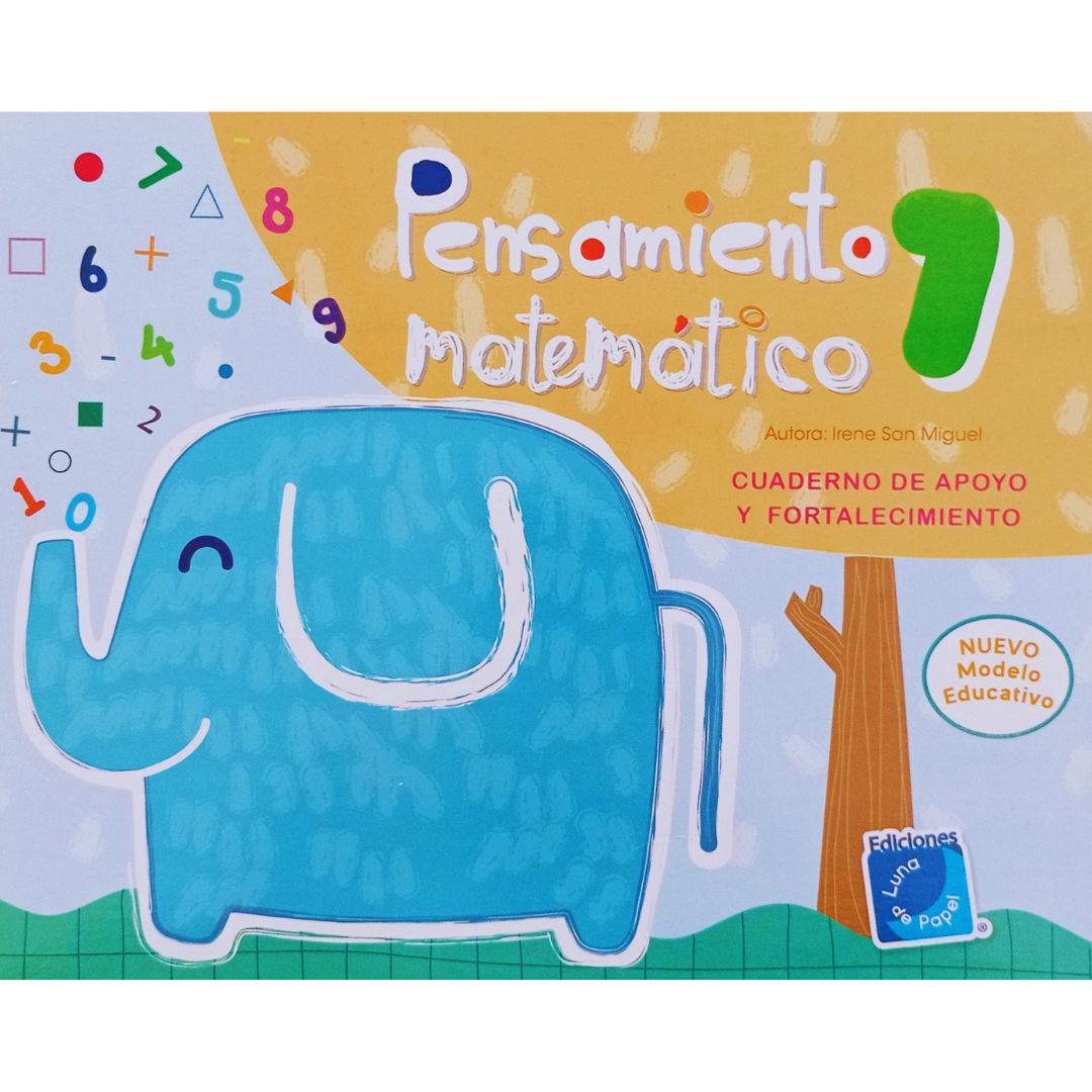 Pensamiento Matemático 1 / Cuaderno De Trabajo