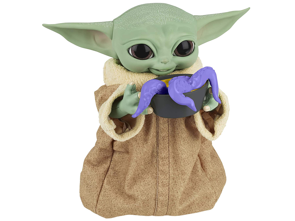 Baby Yoda Galactic Grogu Star Wars Animatronic + 4 Baterias