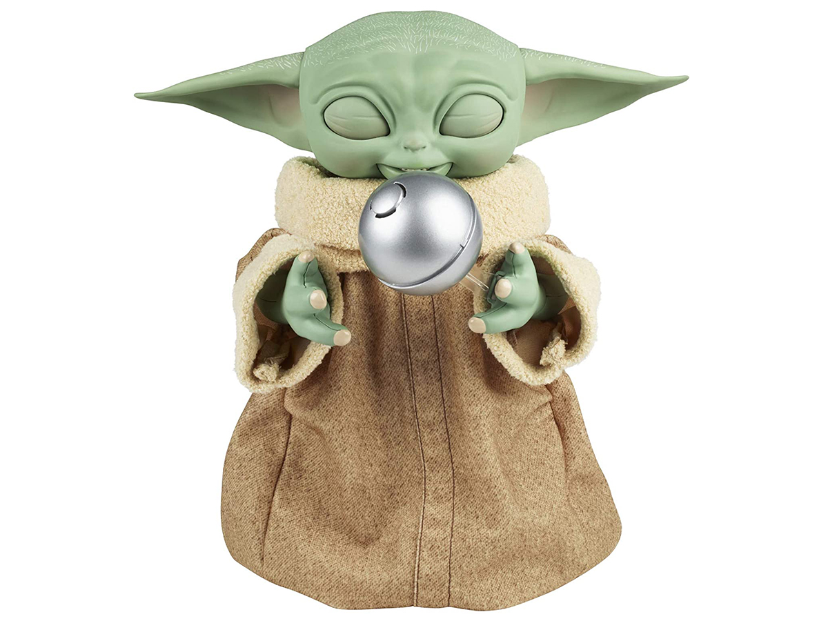 Baby Yoda Galactic Grogu Star Wars Animatronic + 4 Baterias