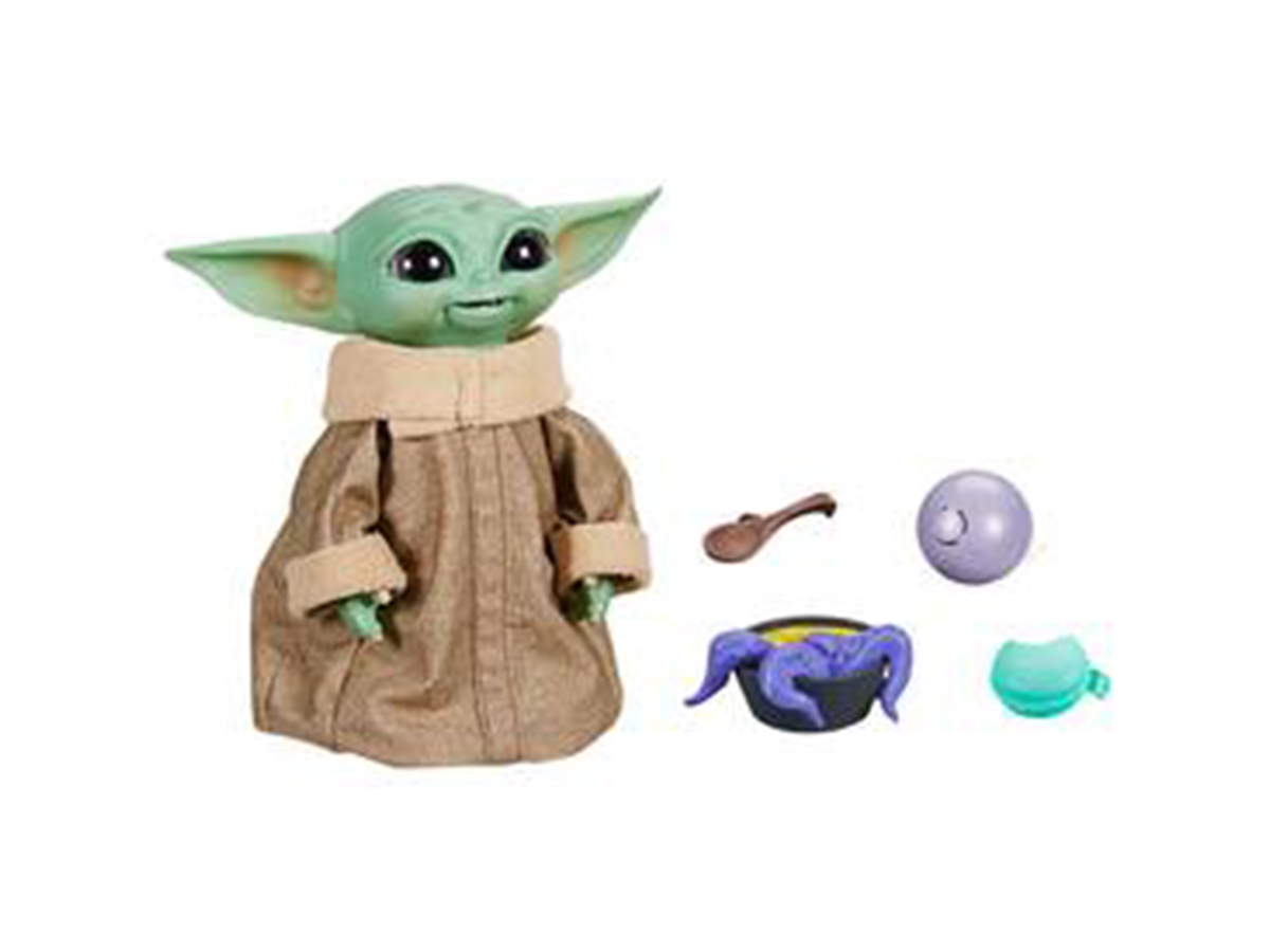 Baby Yoda Galactic Grogu Star Wars Animatronic + 4 Baterias