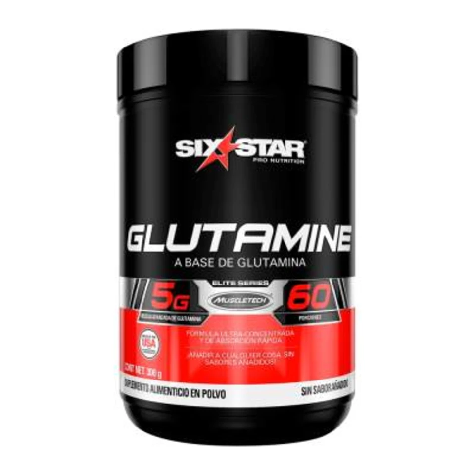 GLUTAMINA 300G SIX STAR MUSCULETECH