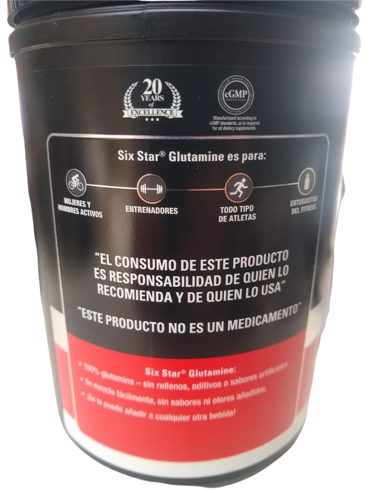 GLUTAMINA 300G SIX STAR MUSCULETECH