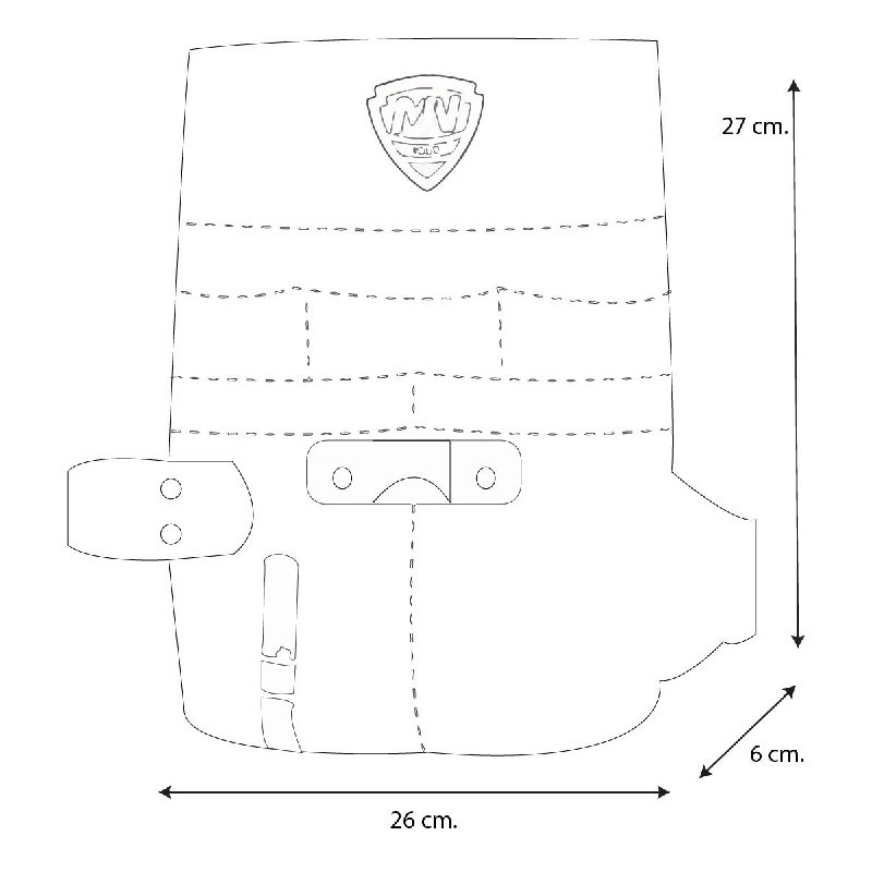 Porta Herramientas de poliéster múltiple 