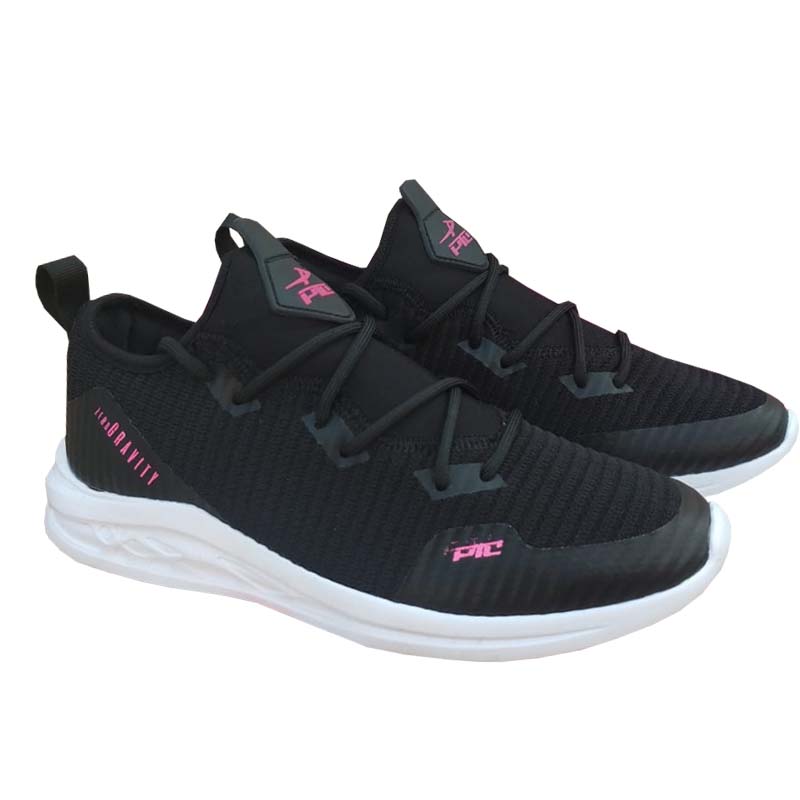 Tenis Pontiac 825 Negro Mujer Niña Ejercicio Gym