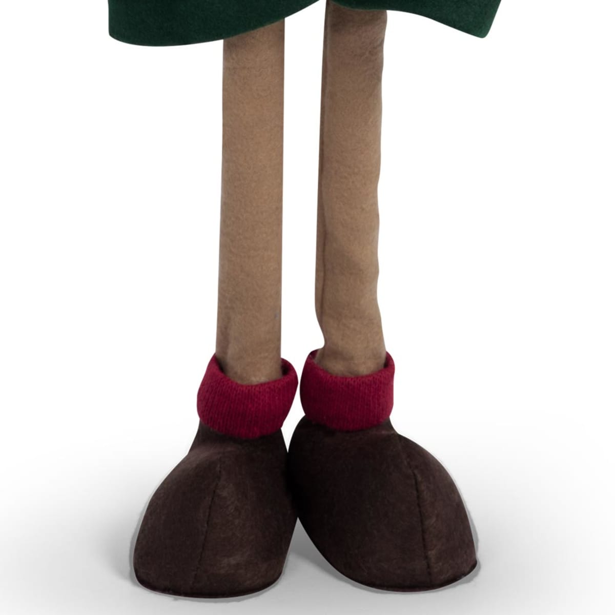 Zorro y zorra navideña, de 73 cms. de altura, retráctiles, se venden por separado, mod. 978118