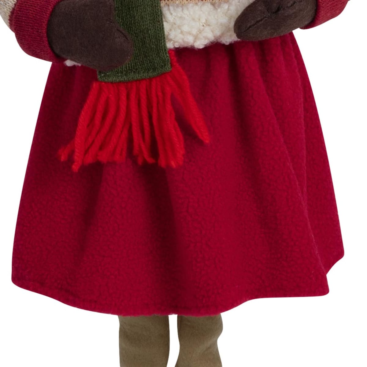 Zorro y zorra navideña, de 73 cms. de altura, retráctiles, se venden por separado, mod. 978118