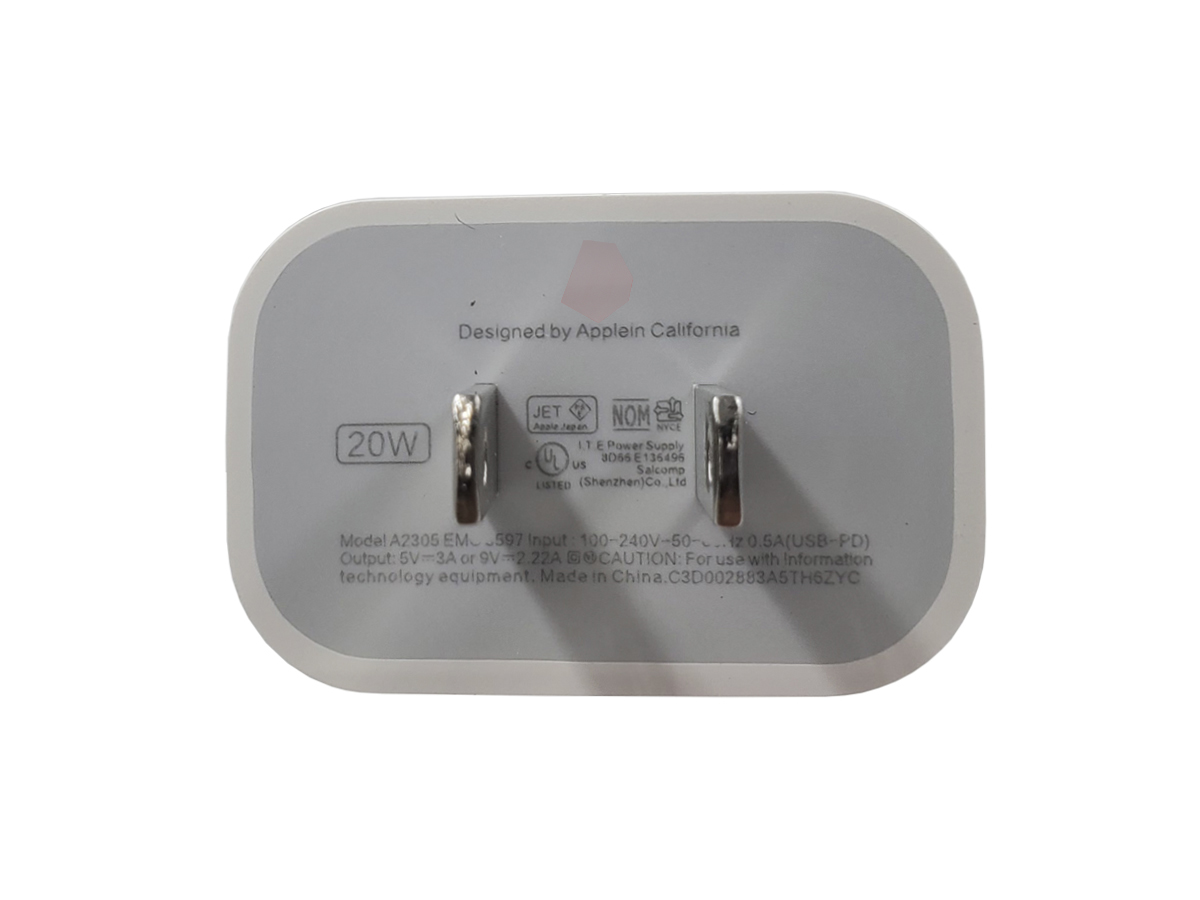 Cargador Carga Rápida iPhone 13 Pro Max + Cable Lightning Tipo C 2 Metros