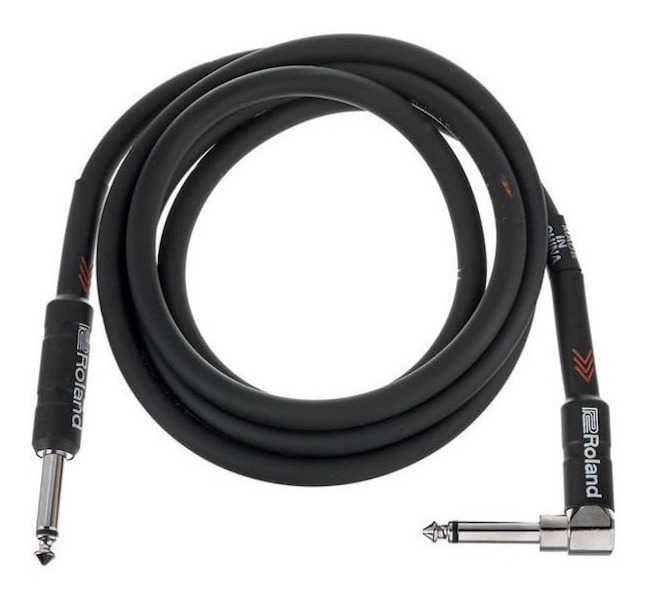 Cable Ts 1/4 A Ts Angulo Recto 1/4 1.5 Mts Roland Ric-b5a