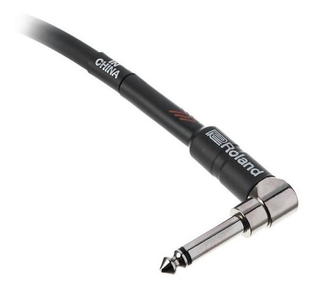 Cable Ts 1/4 A Ts Angulo Recto 1/4 1.5 Mts Roland Ric-b5a