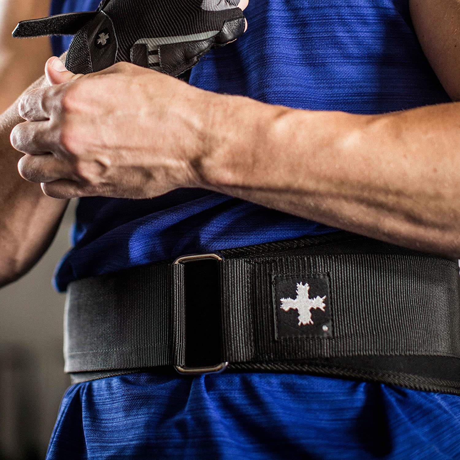 Faja Cinturon Harbinger Acolchado 5 Pulgadas Gym Pesas Black 233