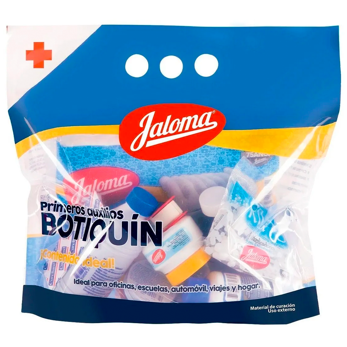 Botiquín Jaloma Para Primeros Auxilios Bolsa Con 22 Productos