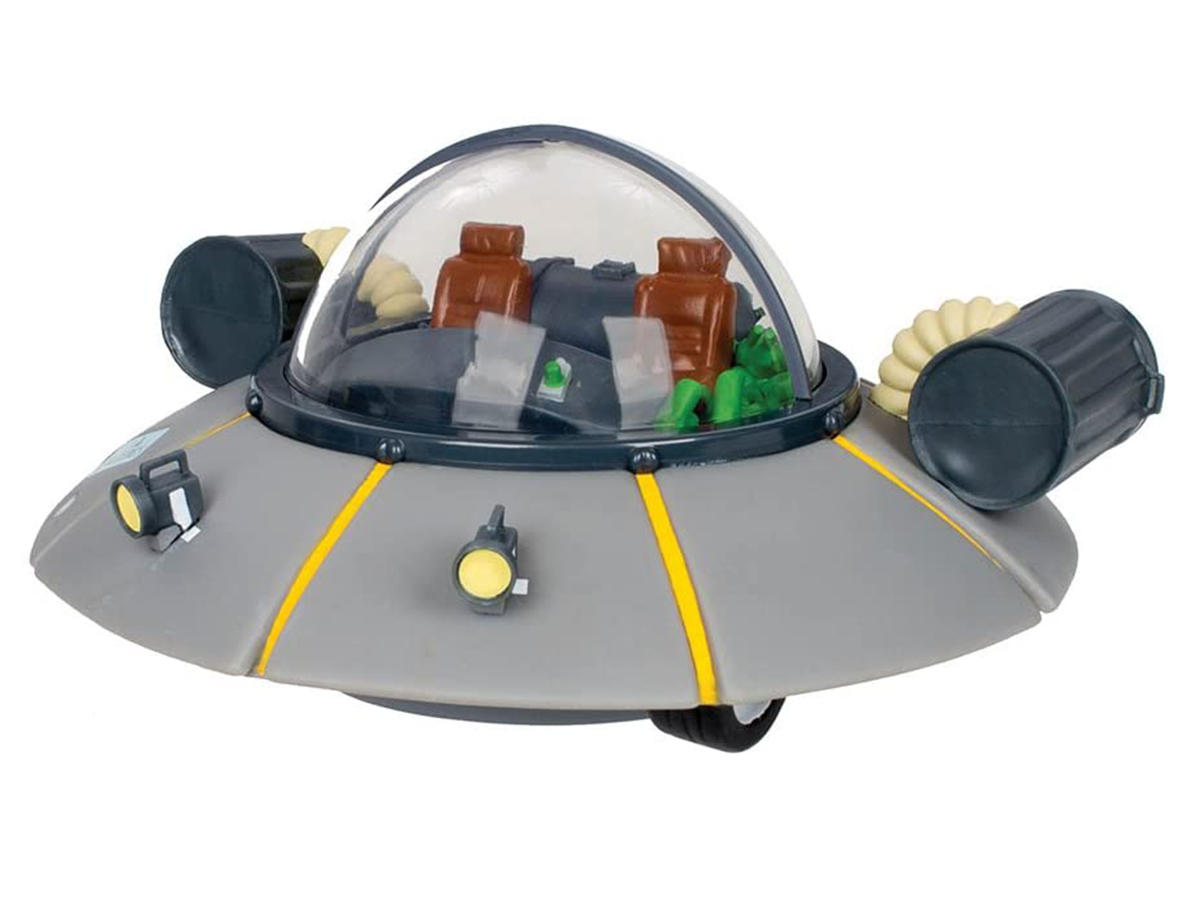Rick &morty Figura Nave Espacial Oficial Adult Swim Alcancía