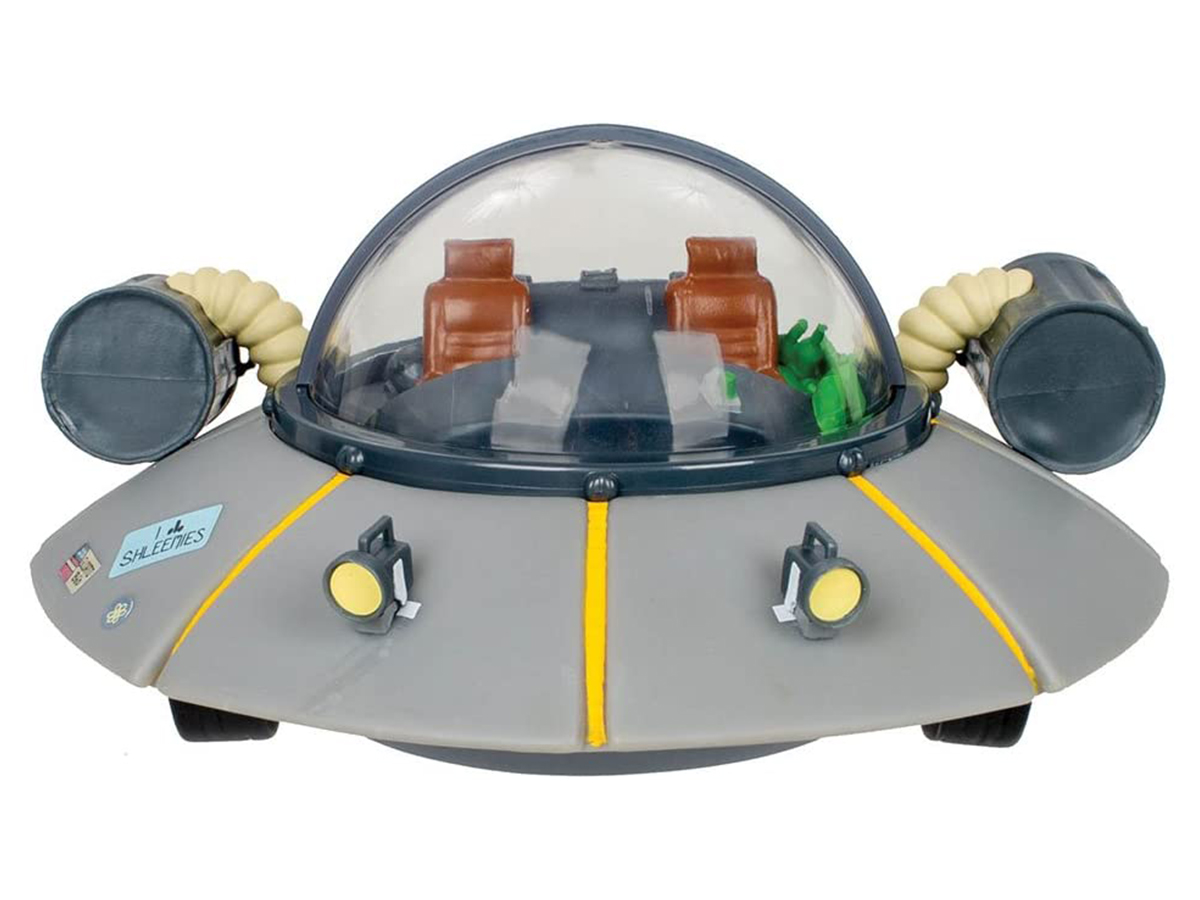 Rick &morty Figura Nave Espacial Oficial Adult Swim Alcancía