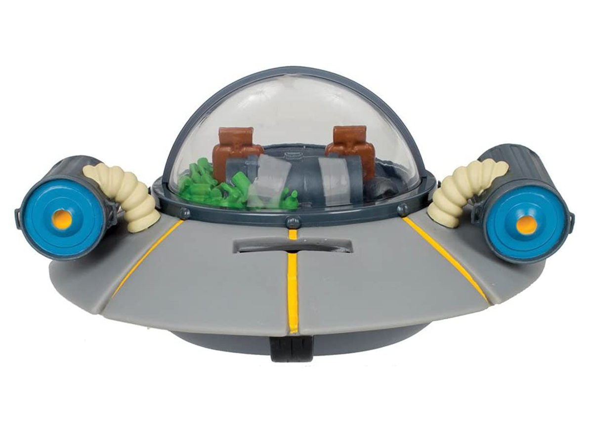 Rick &morty Figura Nave Espacial Oficial Adult Swim Alcancía