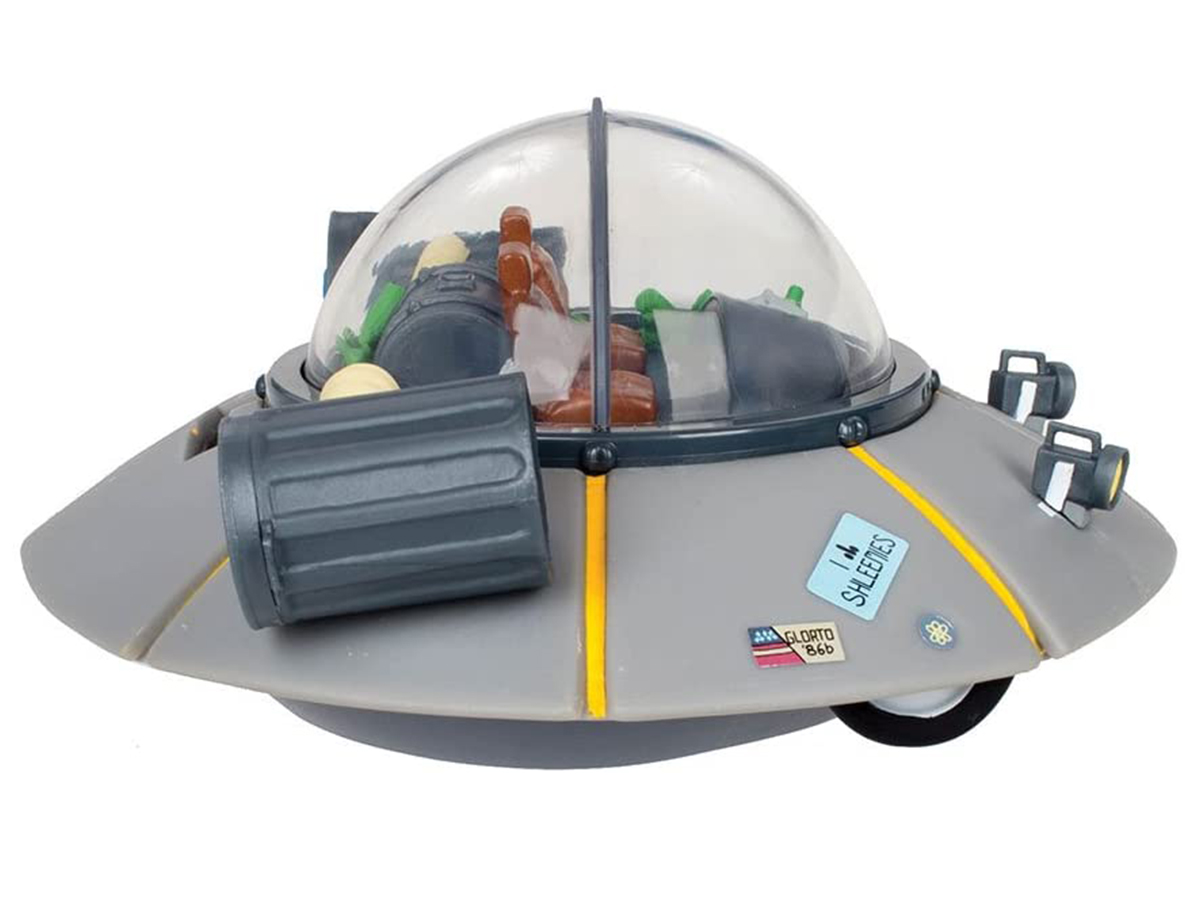Rick &morty Figura Nave Espacial Oficial Adult Swim Alcancía