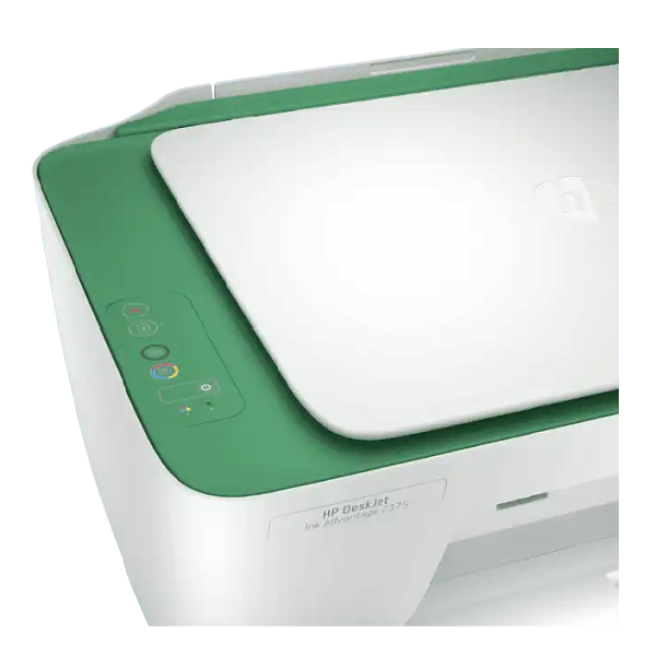 IMPRESORA MULTIFUNCIONAL HP 2375 DESKJET INK ADVANTAGE BLANCO CON VERDE