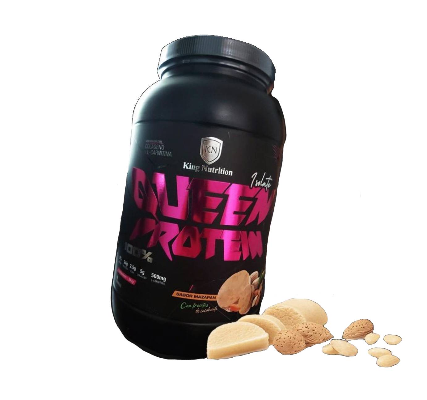 QUEEN PROTEIN KING NUTRITION 2 KILOS  62 SERV  SABOR CHOCOLATE 