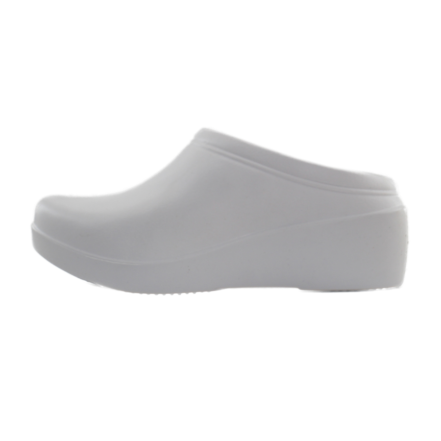 Zapatos suecos Confort Para dama Cocina Chef Blanco