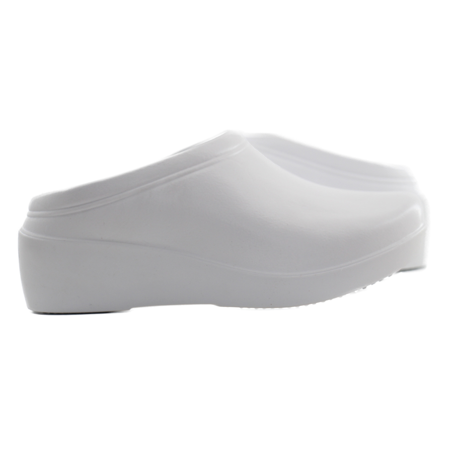 Zapatos suecos Confort Para dama Cocina Chef Blanco