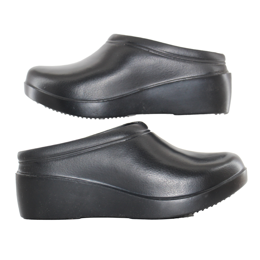 Zapatos suecos Confort Para dama Cocina Chef negro