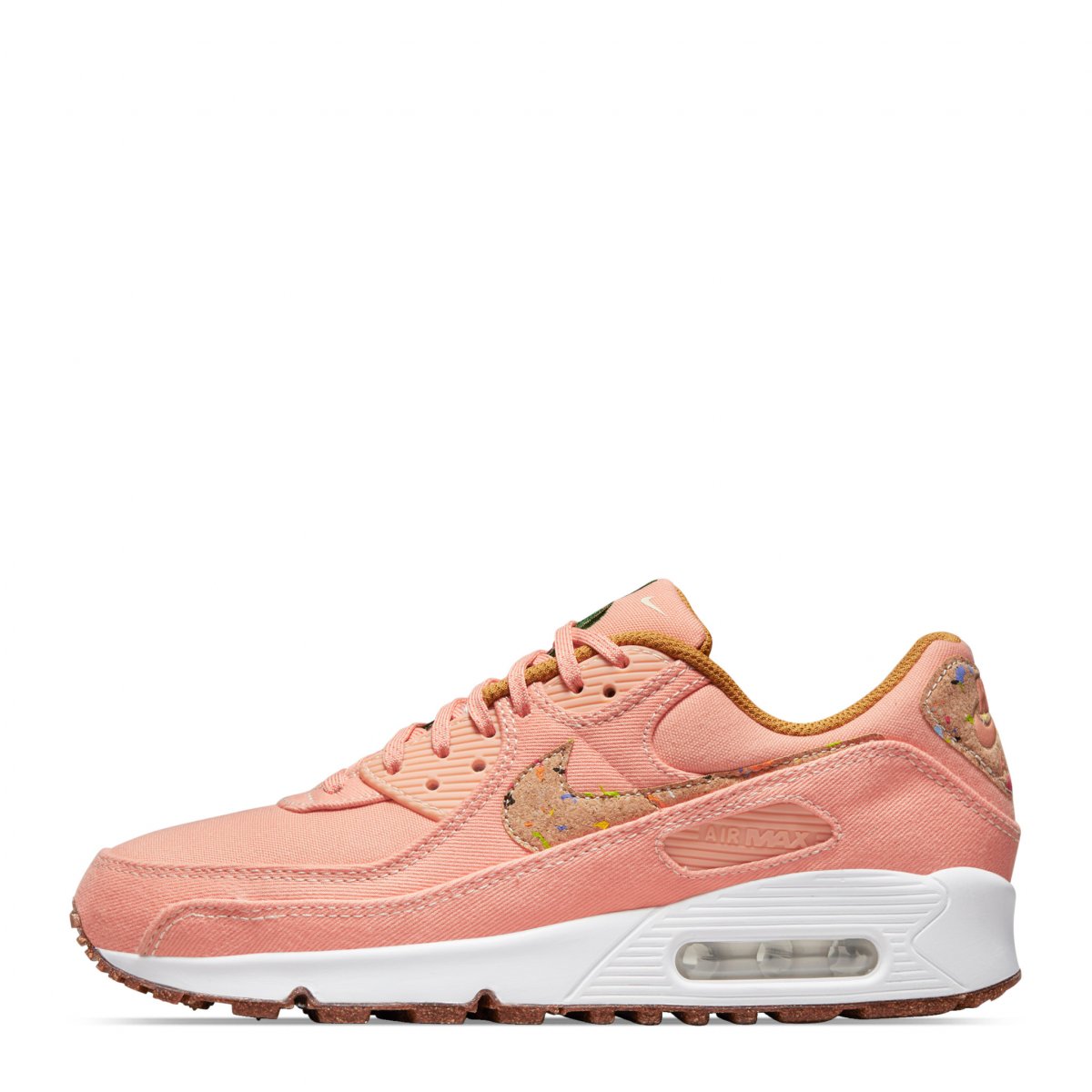 TENIS NIKE AIR MAX 90 CORAL CON CAFÉ RECYCLED PACK (DD0384-800)