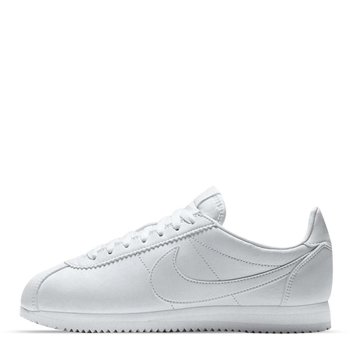 TENIS NIKE CORTEZ LEATHER TRIPLE WHITE (807471-102)