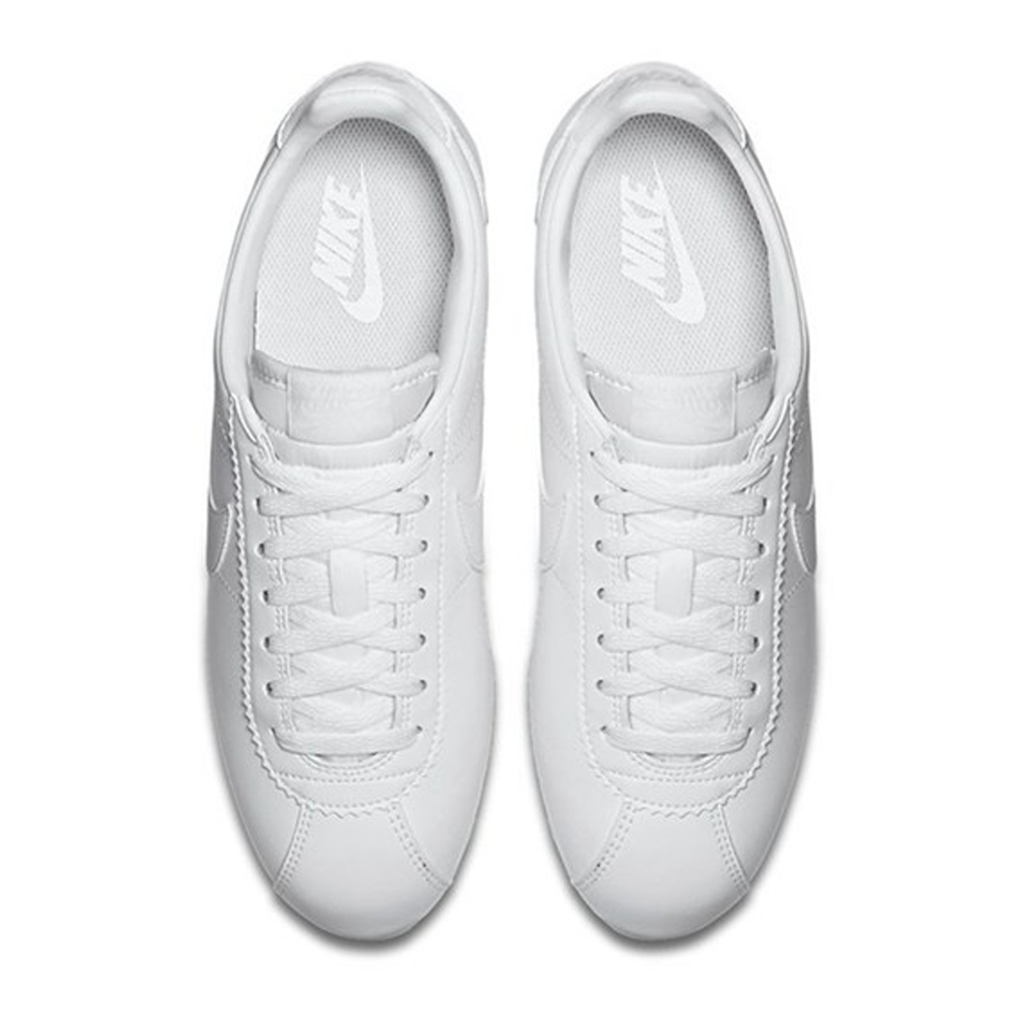 TENIS NIKE CORTEZ LEATHER TRIPLE WHITE (807471-102)