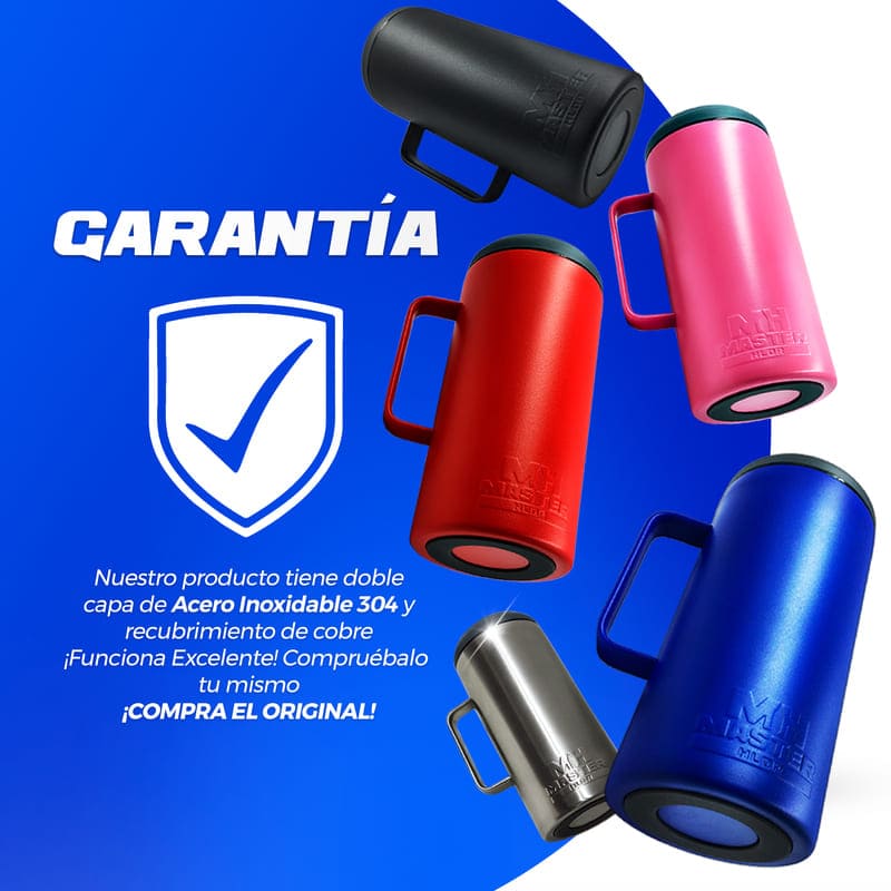 Portacaguama Master Holder Acero con Accesorios