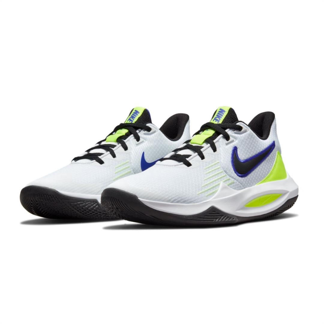 Tenis Nike Precision 5 Color Blanco Para Hombre 