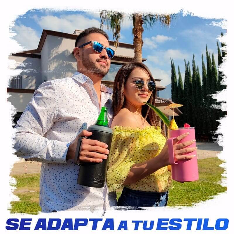 Portacaguama Master Holder Azul con Accesorios