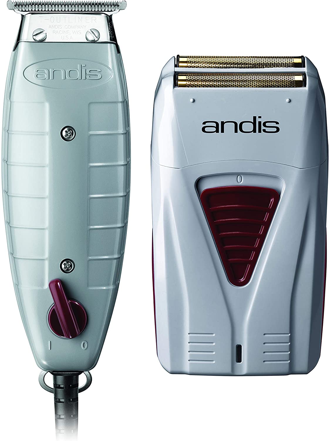 Andis Combo Finishing T Outliner Trimmer + Shaver Profoil Trimmer y Rasuradora 