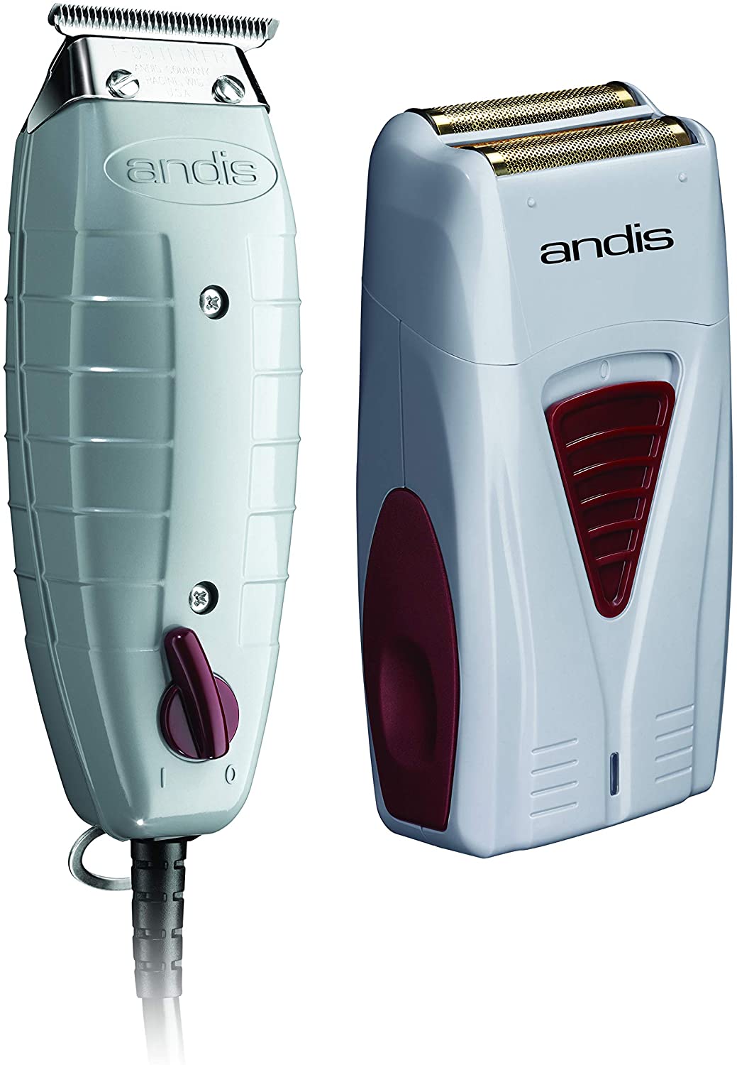 Andis Combo Finishing T Outliner Trimmer + Shaver Profoil Trimmer y Rasuradora 