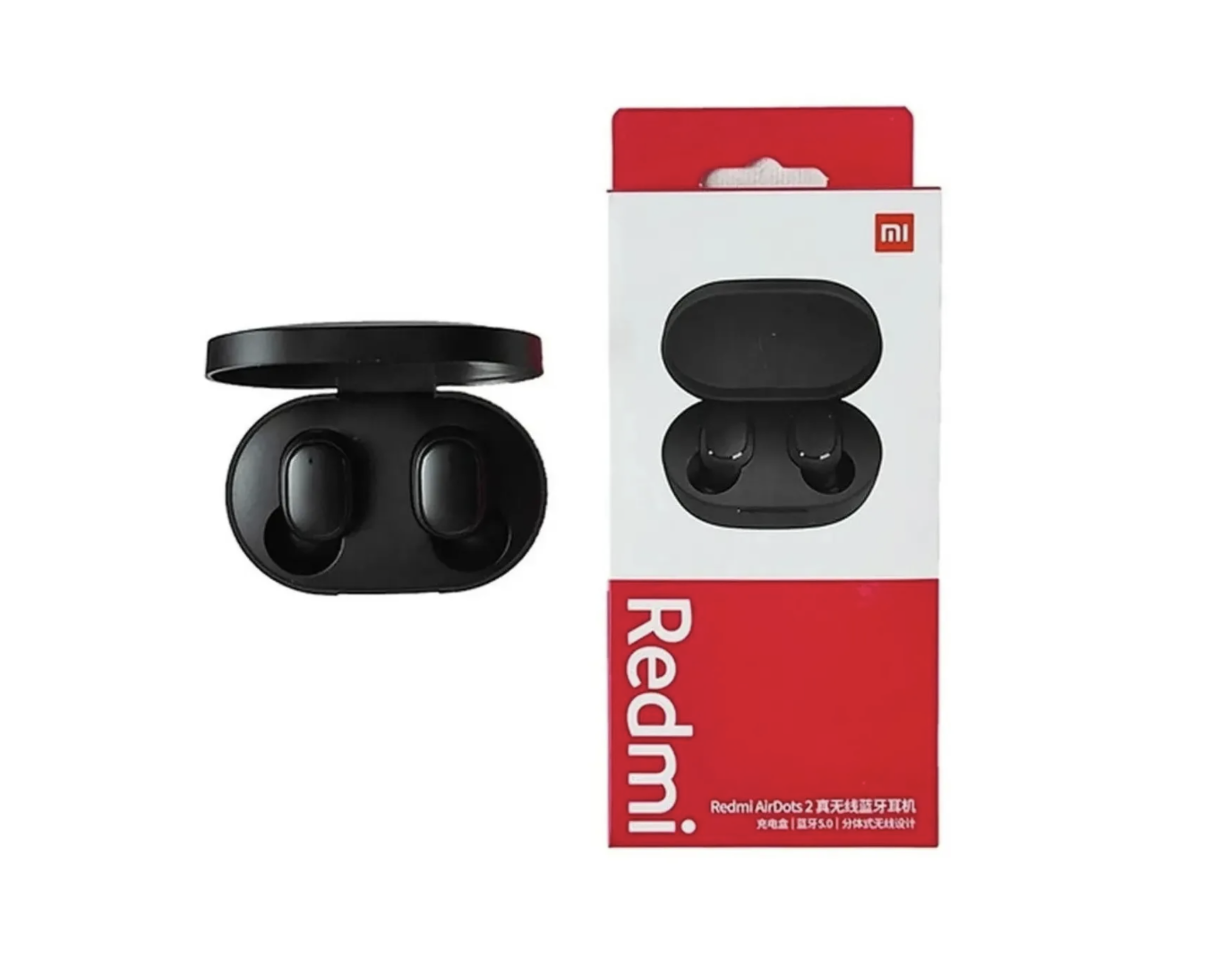 Aud fonos in ear inal mbricos Xiaomi Redmi AirDots negro