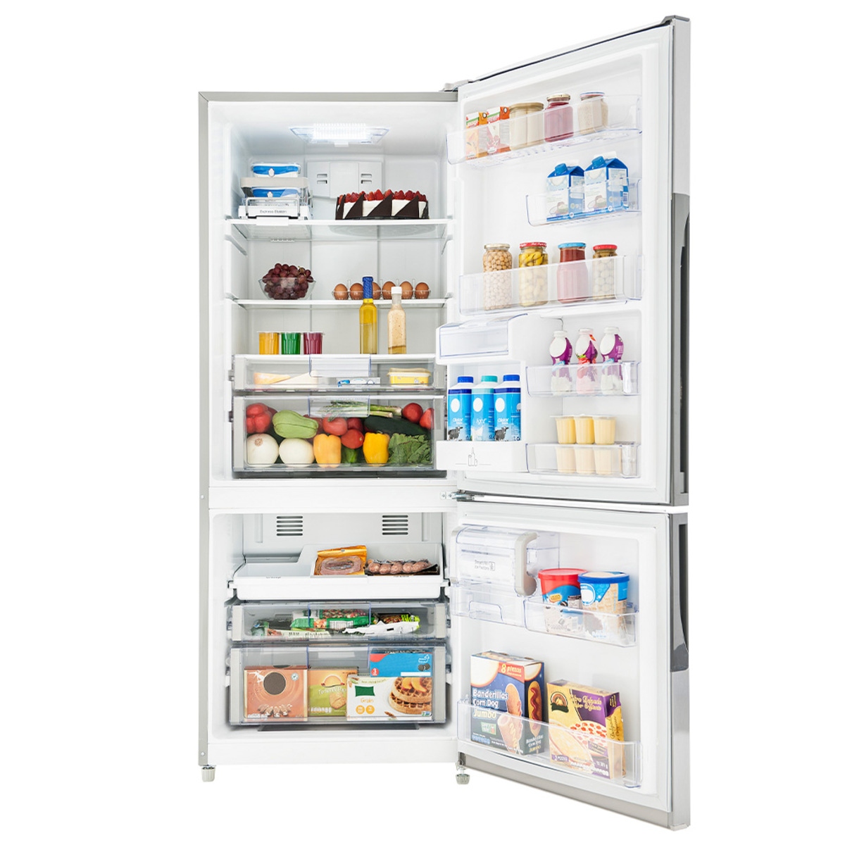 REFRIGERADOR MABE RMB520IJMRE0 520L ECO INOXIDABLE GRIS ORTY65