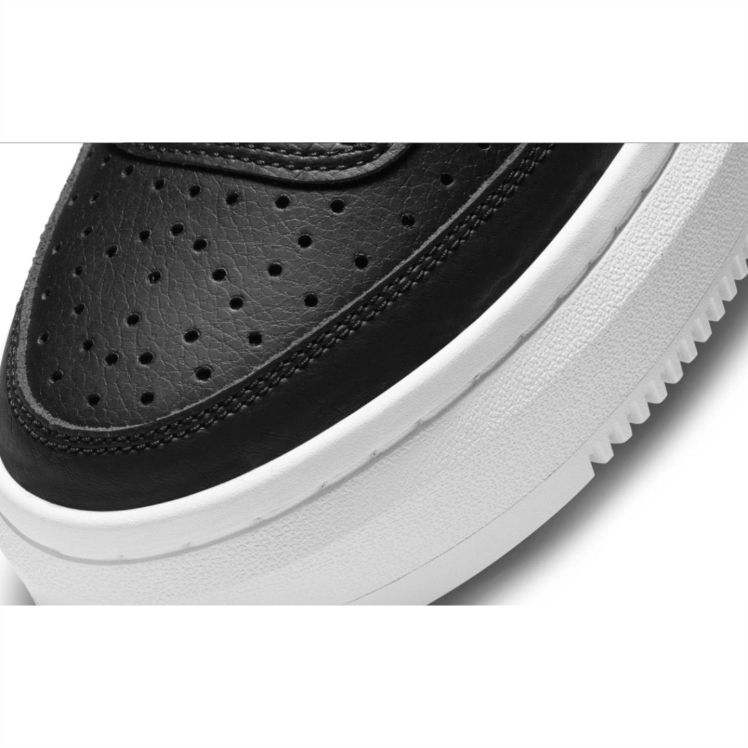 Tenis Nike Court Vision Alta Plataforma Color Negro Para Mujer 