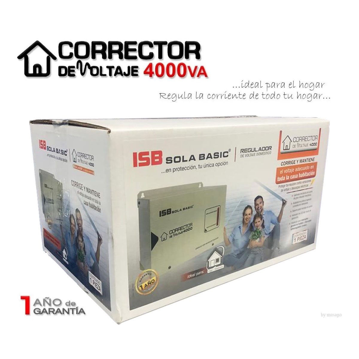 Corrector Voltaje Sola Basic 4kva / 4000va 15-81-120-4000