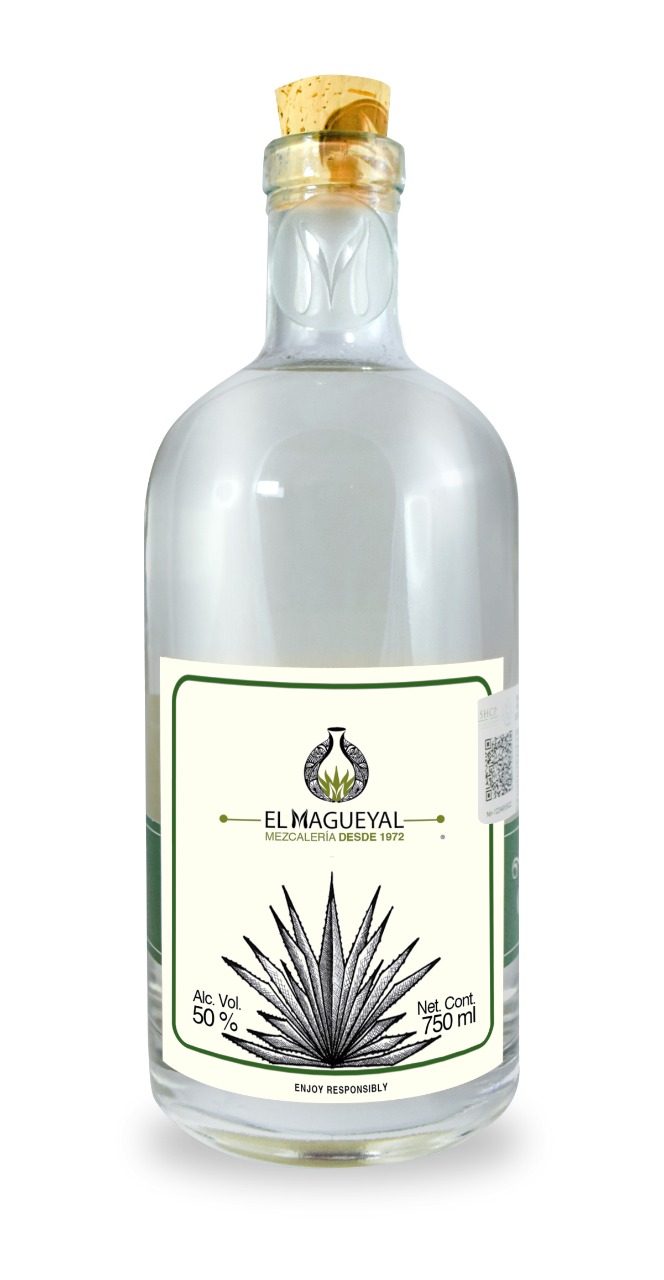Mezcal/Destilado artesanal de agave Espadín Joven El Magueyal Oaxaca 750ml